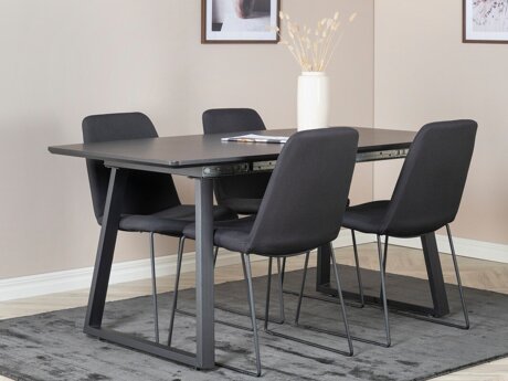 Tafel Dallas 172 (Zwart)