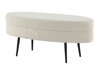 Tapecirana klupa Dallas 2920 (Bijela + Crna)