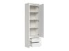 Boekenkast Nolroma 127 (Wit)