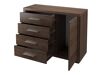 Commode Fiomeri 100 (Chêne santana foncé)
