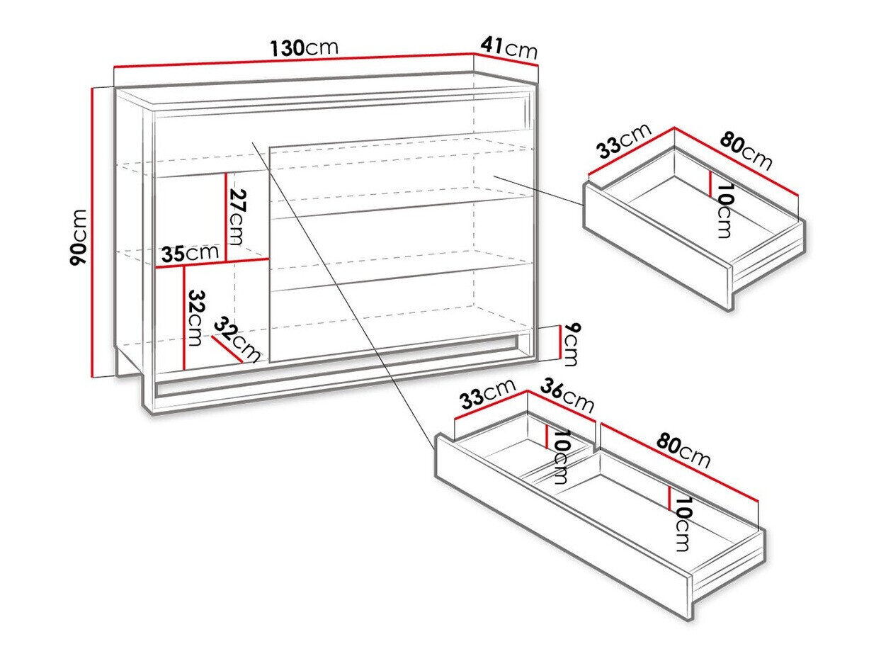 Commode Luliru 122