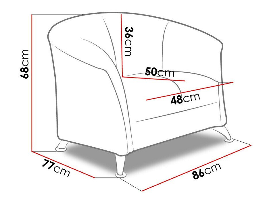Fauteuil Velum (Soft 010)