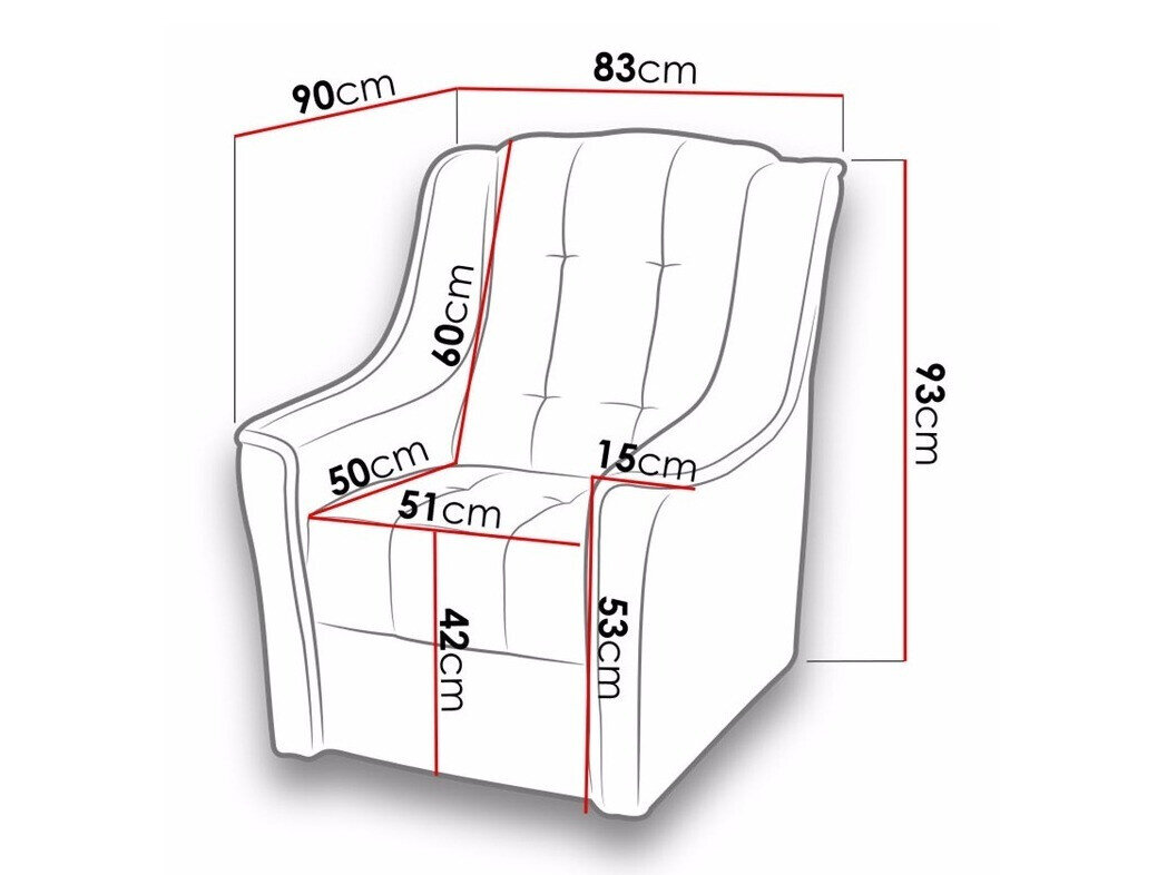 Lænestol Providence 108 (Ibiza 17 + Ibiza 15)