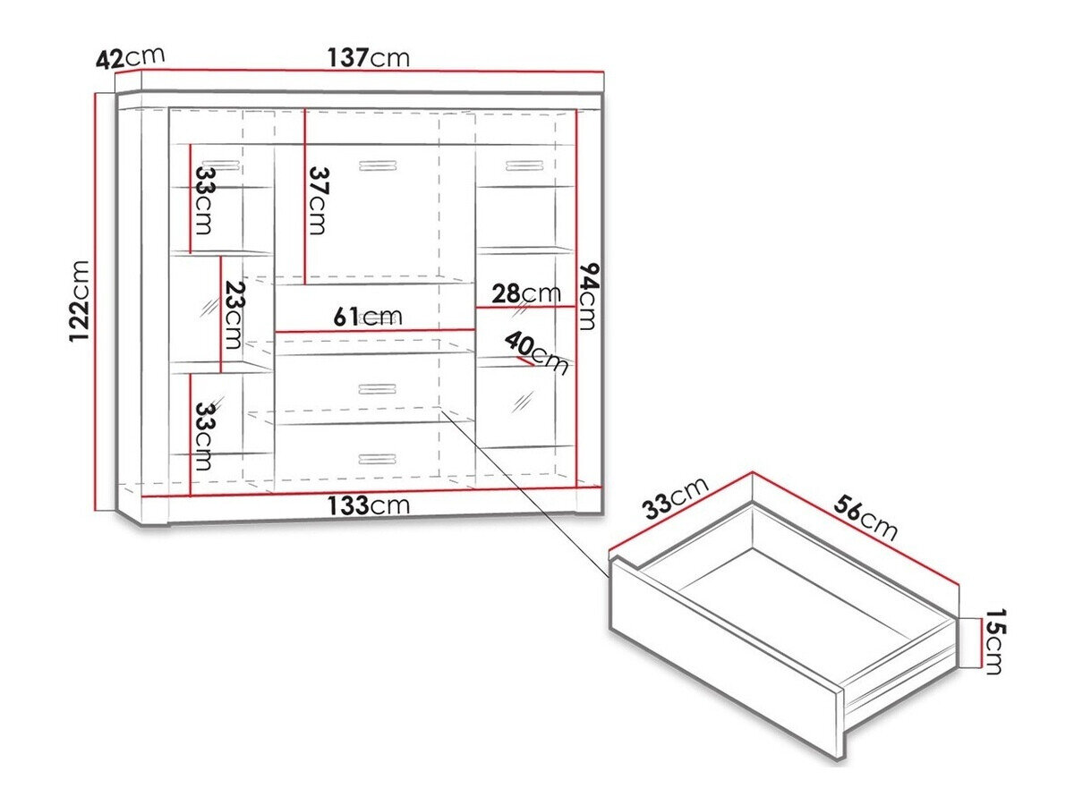 Kommode Serfeno 105 (Ask)