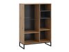 Dressoir Baltesi 107 (Artisan eiken + Zwart)