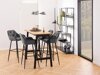 Scaun bar Norsica 474 (Gri + Negru)