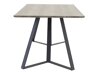 Tafel Dallas 372 (Licht hout + Zwart)