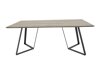 Tafel Dallas 372 (Licht hout + Zwart)