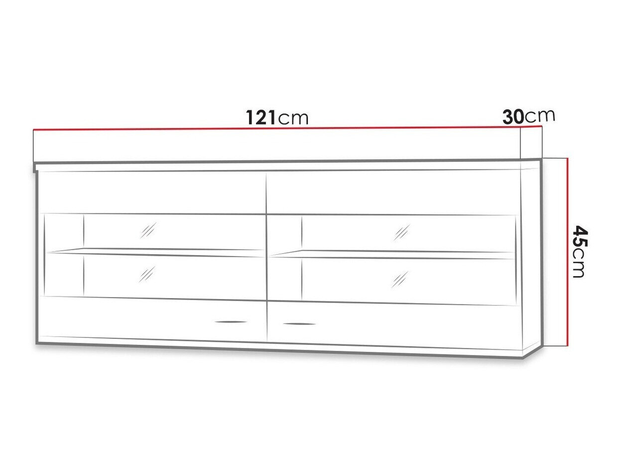 Vægskab Talsere 108