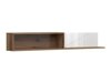 Woonkamerset Fivale 113 (Donker delano-eik + Glanzend wit)