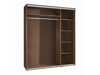 Garderobeskab Murrieta 134 (Wenge)