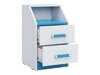 Ladeblok voor onder het bureau Lorlare 116 (Wit + Grijs)