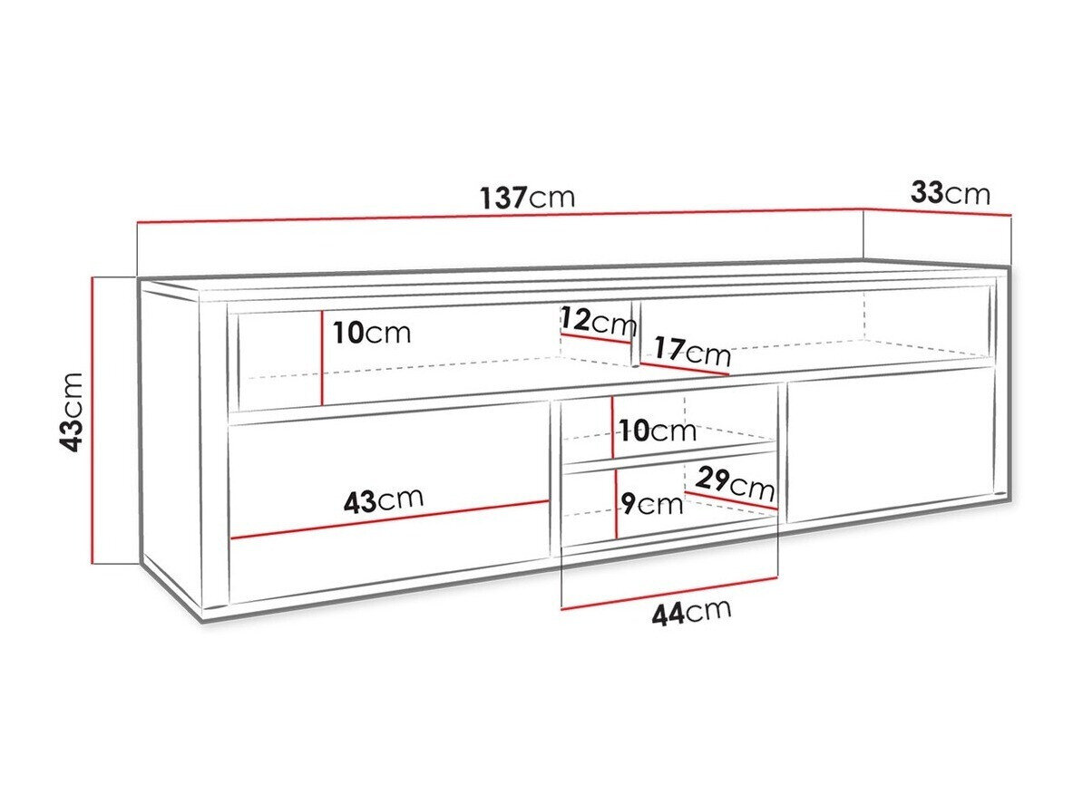 TV-bord Nashville 111