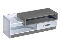 TV-meubel Lorlare 111 (Wit + Grijs)