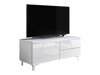 TV-meubel Uva III (Wit + Glanzend wit)