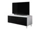 TV-meubel Uva IV (Wit + Glanzend zwart)