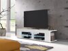 TV-meubel Ver (Wit + Glanzend wit)