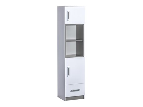 Boekenkast Lorlare 102 (Wit + Grijs)