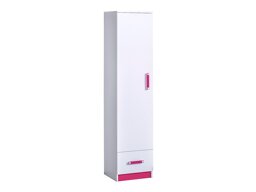 Boekenkast Lorlare 106 (Wit + Roze)