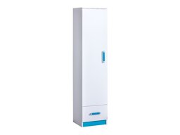 Boekenkast Lorlare 106 (Wit + Turquoise)