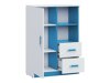 Ladekast Lorlare 105 (Wit + Roze)