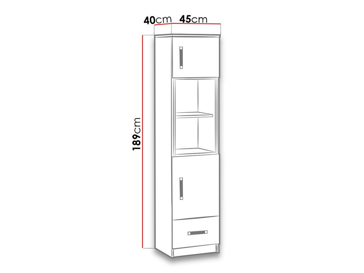 Riiul Lorlare 102 (Valge + Hall)