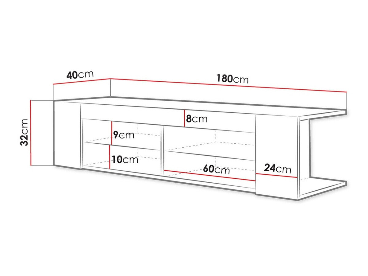 TV-bord Ver I (Wotan eg)