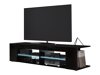 TV stol Ver I (Crna + Sjajno crna)