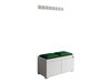 Conjunto para recibidor Comfivo Pinus I (Blanco + Manila 35)