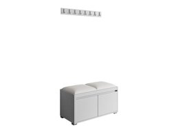 Conjunto para recibidor Comfivo Pinus I (Blanco + Soft 017)