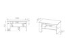 Couchtisch Madison K107