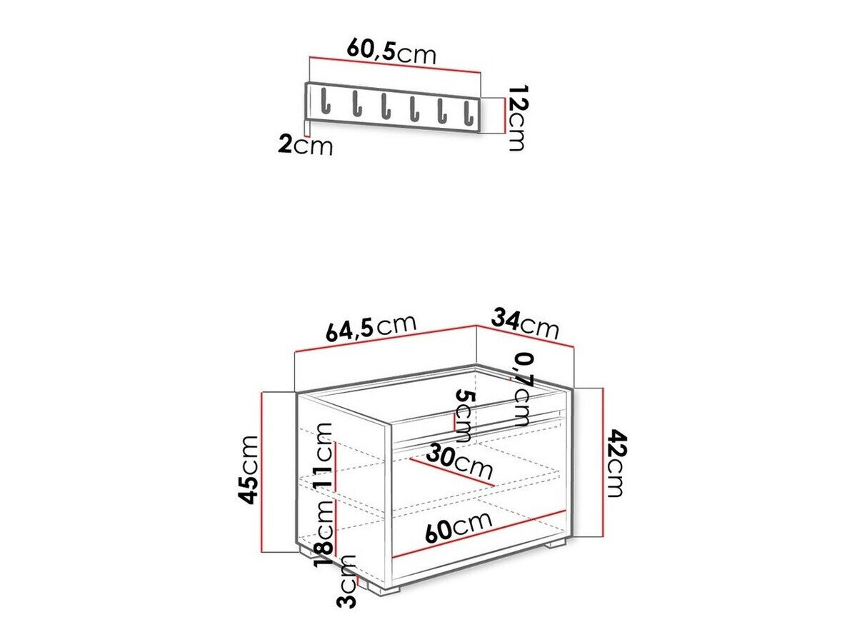 Gangmeubelset Comfivo Pinus V (Wit + Manila 02)