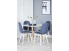Stoel Dallas 201 (Blauw + Wit)