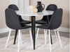 Stoel Dallas 201 (Zwart + Wit)