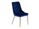Stoel Dallas 203 (Blauw + gouden)