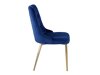 Stoel Dallas 203 (Blauw + gouden)