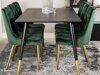 Stoel Dallas 203 (Groen + gouden)