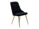Stoel Dallas 203 (Zwart + gouden)
