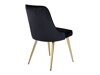 Stoel Dallas 203 (Zwart + gouden)