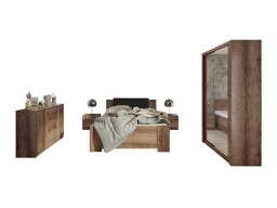 Ensemble de chambre Catromi 112 (Chêne du Monastery + Soft Pik 011)