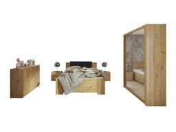 Slaapkamerset Catromi 113 (Artisan eiken + Soft Pik 011)