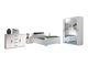 Slaapkamerset Catromi 113 (Wit + Soft Pik 011)