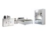 Slaapkamerset Catromi 113 (Wit + Soft Pik 011)