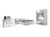 Slaapkamerset Catromi 113 (Wit + Soft Pik 017)
