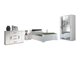 Slaapkamerset Catromi 112 (Wit + Soft Pik 011)