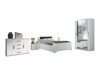 Slaapkamerset Catromi 112 (Wit + Soft Pik 011)