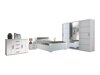 Slaapkamerset Catromi 116 (Wit + Soft Pik 029)