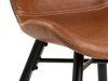 Stuhl Norsica 301 (Braun + Schwarz)