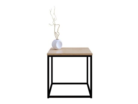 Salontafel Germantown 106 (Matzwart + eiken)