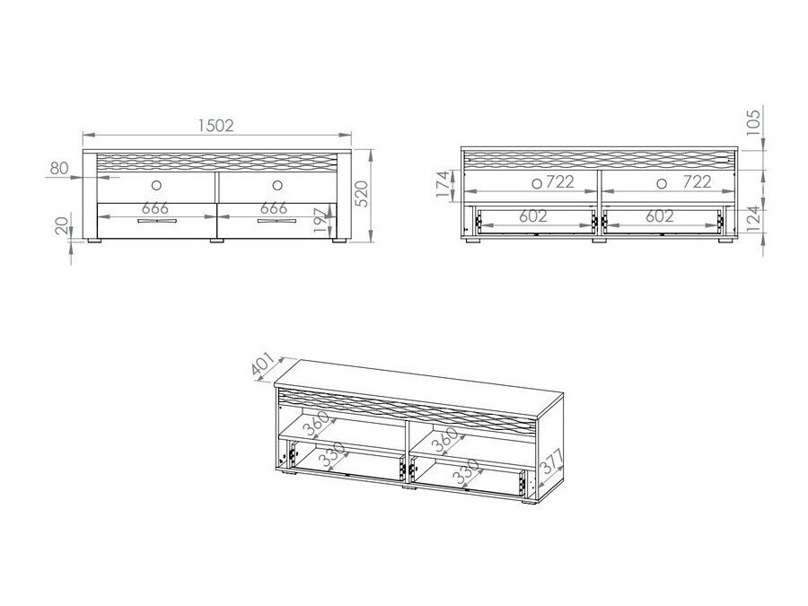 Mueble TV Flonole 110